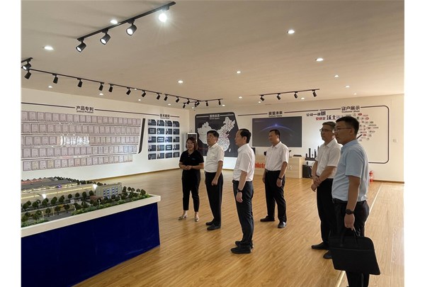 濰坊市財政局黨組書記、局長王金祥一行到中裕機電調研指導